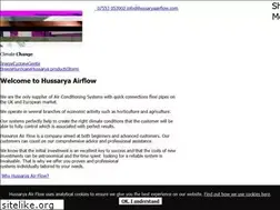 Sites similar to hussaryaairflow.com