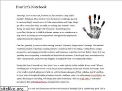 Sites similar to hustlersnotebook.com