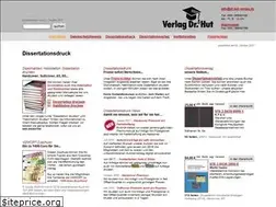 Sites similar to hut-verlag.de