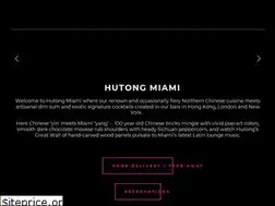 Sites similar to hutong-miami.com