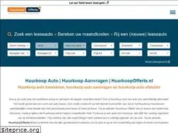 Sites similar to huurkoopofferte.nl