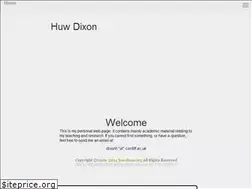Sites similar to huwdixon.org