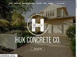 Sites similar to huxconcreteco.com.au