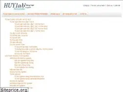 Sites similar to huylab.com