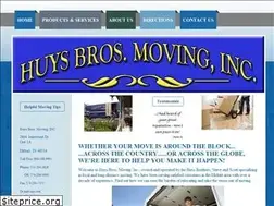 Sites similar to huysbrosmoving.net