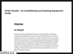 Sites similar to hvacdetails.com