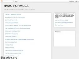 Sites similar to hvacformula.blogspot.com