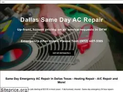 Sites similar to hvacrepairdallastx.com