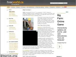 Sites similar to hvacworld.ca