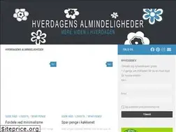 Sites similar to hverdagensalmindeligheder.dk