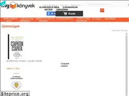 Sites similar to hvgkonyvek.hu