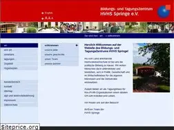Sites similar to hvhs-springe.de