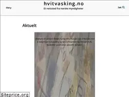 Sites similar to hvitvasking.no