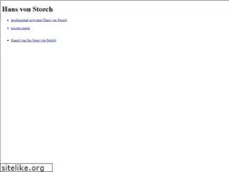 Sites similar to hvonstorch.de