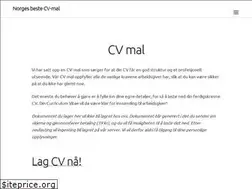 Sites similar to hvordanskrivecv.com