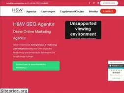 Sites similar to hw-seoagentur.com