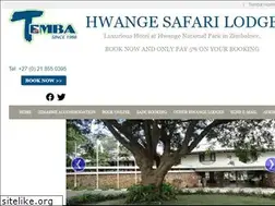 Sites similar to hwangesafarilodge.com