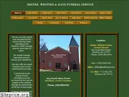 Sites similar to hwdfuneral.com