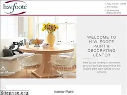 Sites similar to hwfoote.com