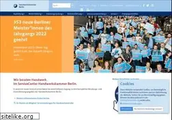Sites similar to hwk-berlin.de