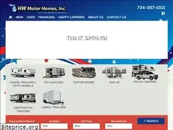Sites similar to hwmotorhomes.com