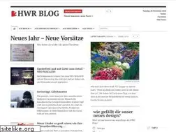 Sites similar to hwr-blog.de