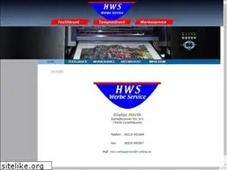 Sites similar to hws-werbeservice.de