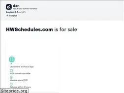Sites similar to hwschedules.com