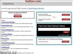 Sites similar to hwtlaw.com