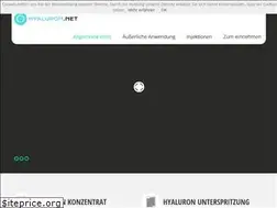 Sites similar to hyaluron.net
