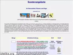 Sites similar to hyaluronsaeure-kapseln.net