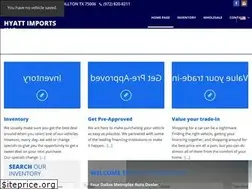 Sites similar to hyattimports.com