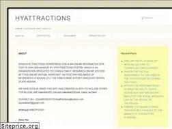 Sites similar to hyattractions.wordpress.com