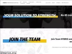 Sites similar to hybridperformancemethod.com