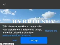 Sites similar to hybridsuv.com
