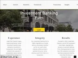 Sites similar to hydeparkcapital.com
