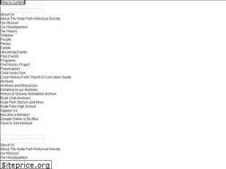 Sites similar to hydeparkhistory.org