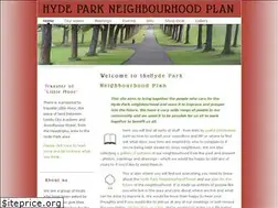 Sites similar to hydeparkplan.org.uk