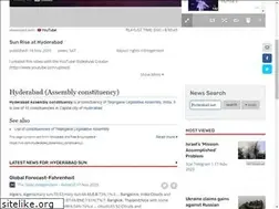 Sites similar to hyderabadsun.com