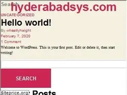 Sites similar to hyderabadsys.com
