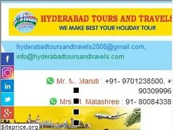 Sites similar to hyderabadtoursandtravels.com