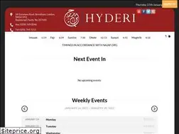 Sites similar to hyderi.org.uk