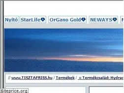 Sites similar to hydracial.tisztafriss.hu