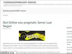 Sites similar to hydraruzxpnew4aff-onions.com
