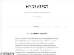 Sites similar to hydratext.com