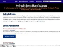 Sites similar to hydraulicpressmanufacturers.org