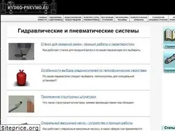 Sites similar to hydro-pnevmo.ru