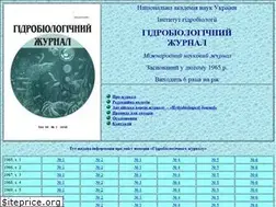 Sites similar to hydrobiolog.com.ua