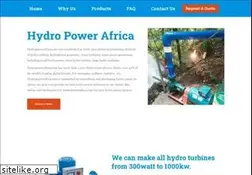 Sites similar to hydropowerafrica.com