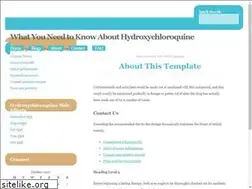 Sites similar to hydroxychloroquine.sale